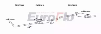 Система выпуска ОГ EuroFlo SEIBI17D 1001